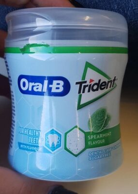 chewing gum spearmint flavour