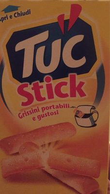 Tuc Stick Grissini Portabili E Gustosi 40g front packaging