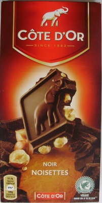 Noir Noisettes front packaging