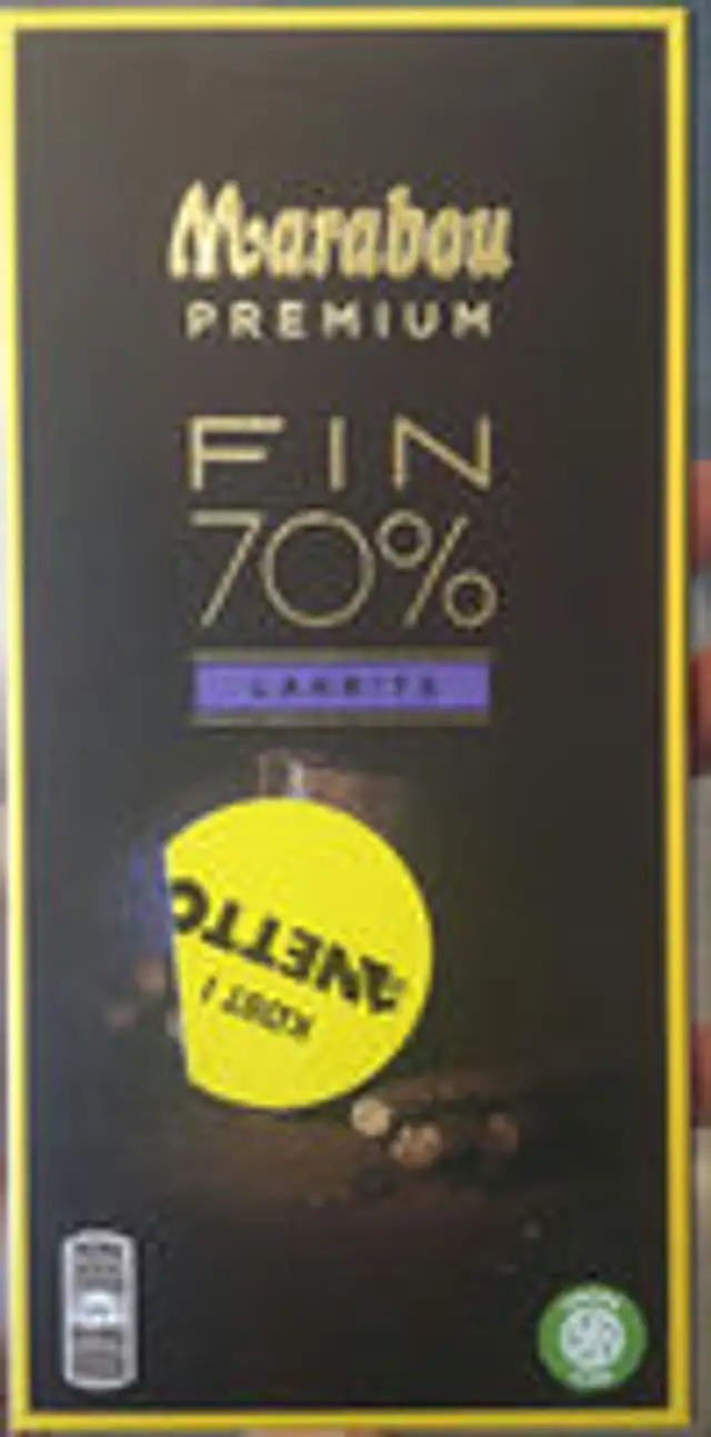 Marabou premium fin 70%