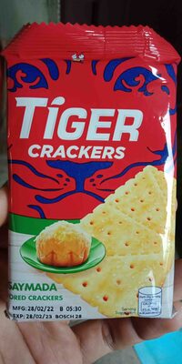 Tiger Crackers Ensaymada front packaging