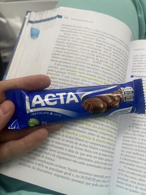 Chocolate Ao Leite Lacta Pacote 34g