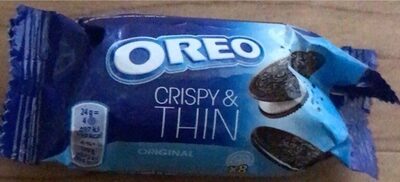 Oreo crispy & thin front packaging