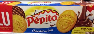 Pépito chocolat au lait front packaging