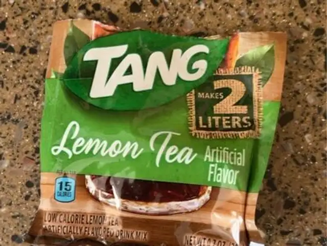 lemon tea front packaging