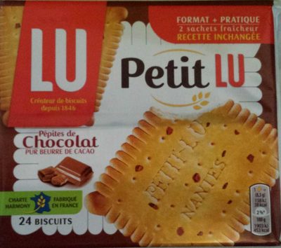 Petit LU Pépites de Chocolat front packaging