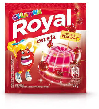 Gelatina Royal Cereja