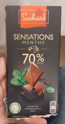 Zartbitter 70%, Minzgeschmack Crisp