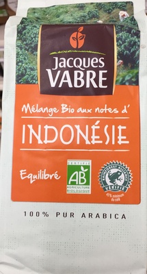 Mélange bio aux notes d'Indonésie 100% Pur Arabica