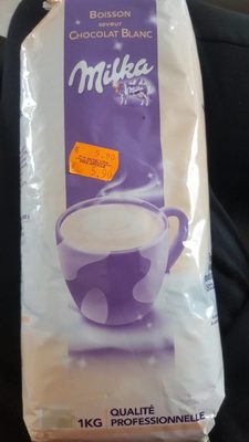 Boisson saveur chocolat blanc