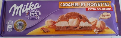 Caramel et Noisettes extra gourmand front packaging