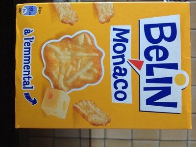 Monaco à l'emmental front packaging