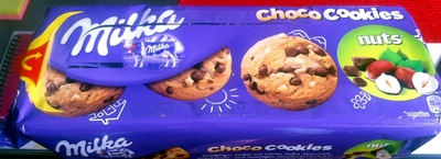 Choco cookies front packaging