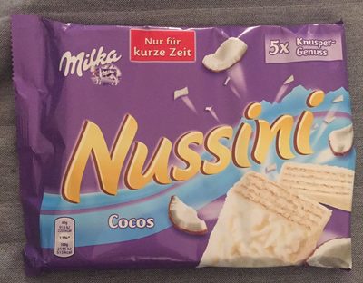Milka Nussini Wafers Cocos