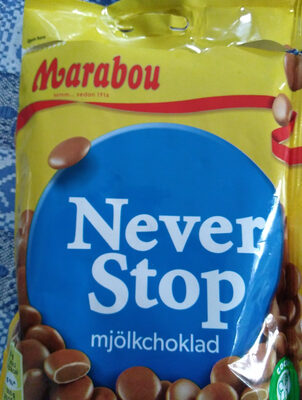 never stop front packaging