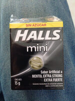 Halls Mini Extra Fuerte