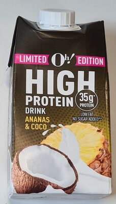 Proteinmilch Ananas