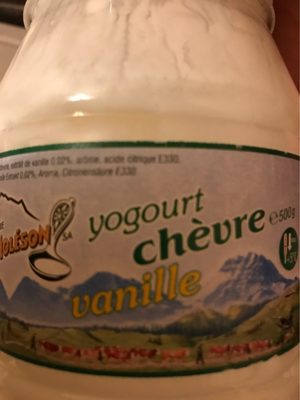 Yogourt chèvre vanille