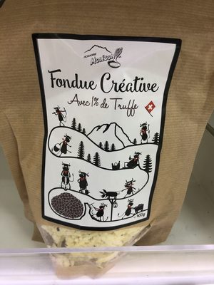Fondue créative avec 1% de truffe