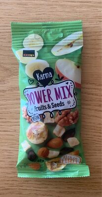 Power Mix, Fruits & Seeds front packaging