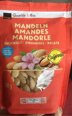 Amandes émondées