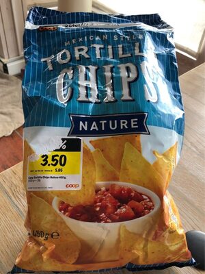 Mexican style tortilla chips