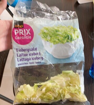 Salade front packaging