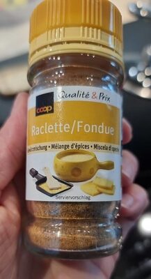 Épices à raclette  fondue