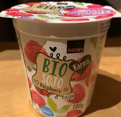 Bio Sojo Framboise front packaging
