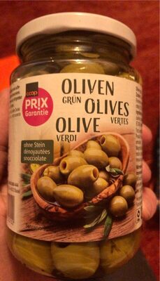 Oliven grün entsteint