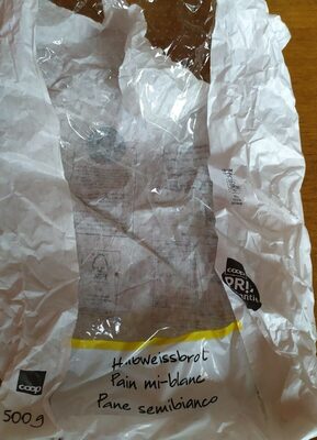 Pain mi-blanc front packaging