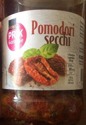 Getrocknete Tomaten in Öl front packaging