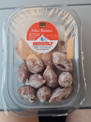 Mini salami aux noix suisses