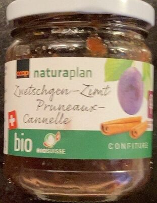 Confiture Prunaux-Cannelle