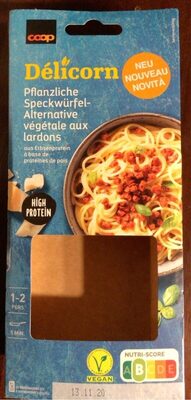 Alternative végétale aux lardons