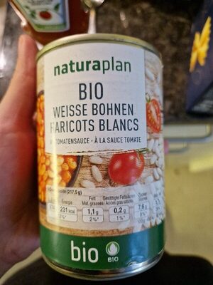 Haricot blancs bio front packaging