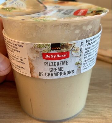 Crème de champignons