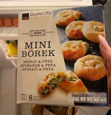 Mini borek epinardd et feta
