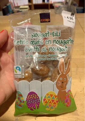 Petits oeufs en nougat