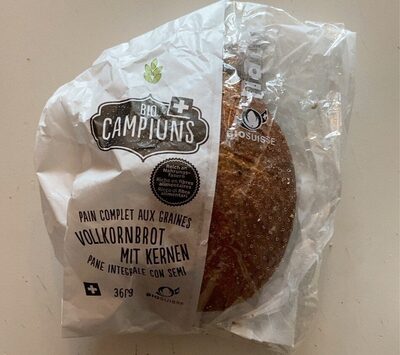 Pain complet aux graines