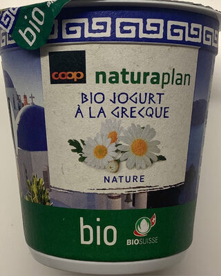 Bio Yogourt à la Grecque front packaging