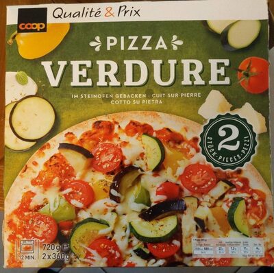 Pizza Verdure front packaging