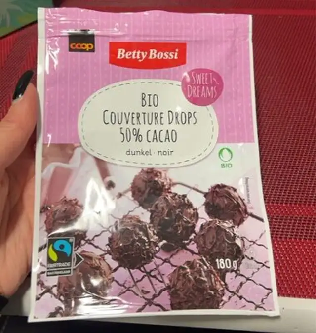 Bio Couverture Drops (dunkel) front packaging