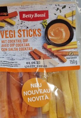 Vegi sticks front packaging