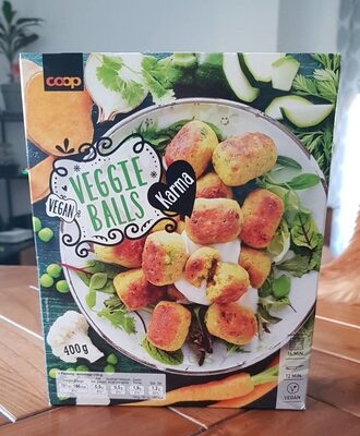 Veggie Balls front packaging