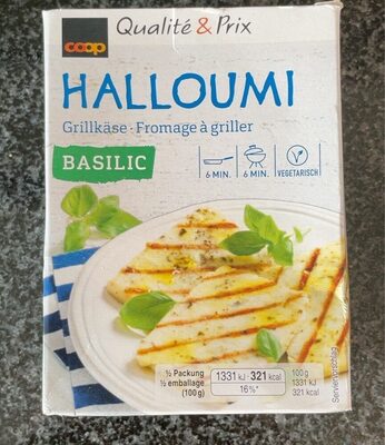 Halloumi basilic