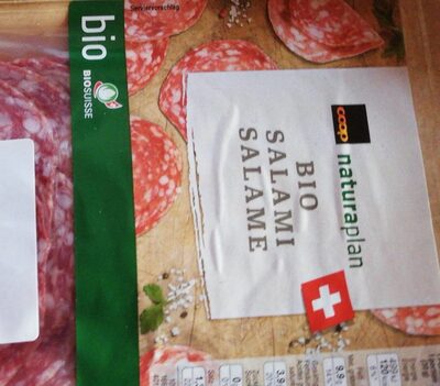 Bio salami naturaplan front packaging