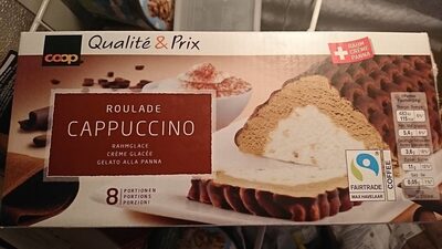 Roulade Cappuccino Rahmglace