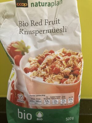 Bio Red Fruit Müesli