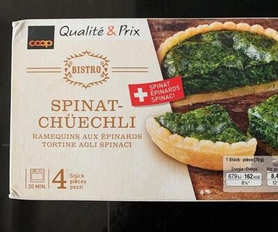 Ramequins aux épinards